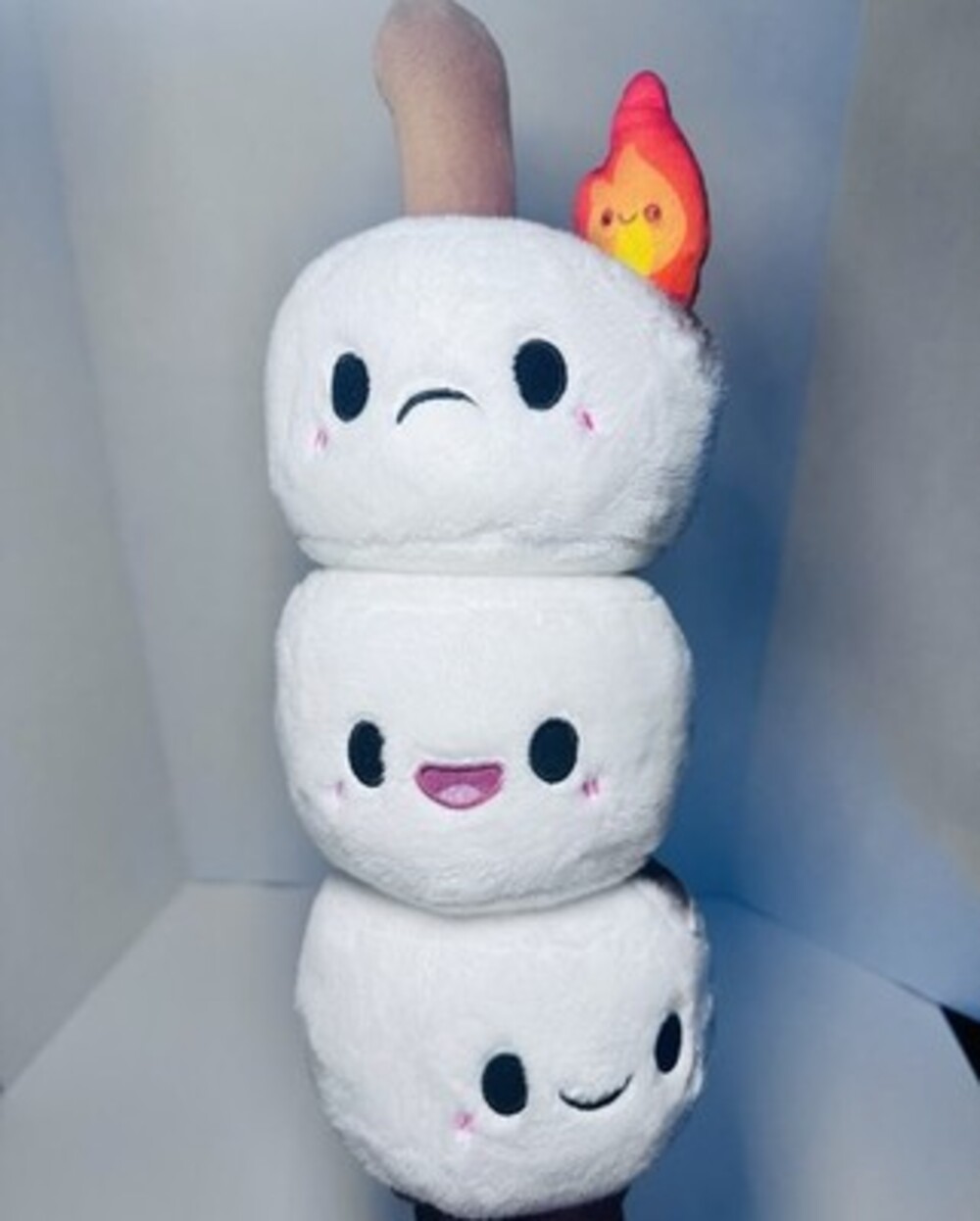 SQUISHABLE Mini Comfort Food Marshmallow Stick S'mores Plush 18" Detachable